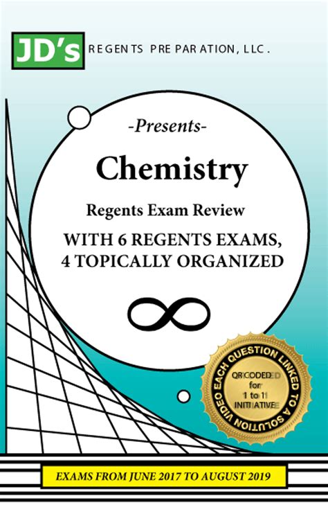 JD's Regents Preparation CHEMISTRY Regents Exam Review - Topical Review Book Company