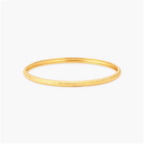 Sleek Textured Bangle