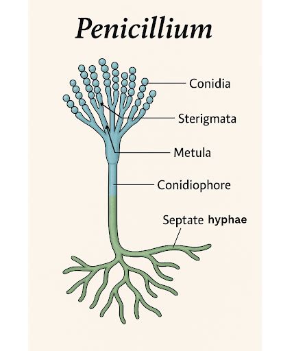 Penicillium: Structure, Reproduction & Economic Importance | AESL