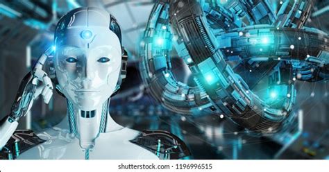 Robot in Hand Cartoon Box 的图像结果