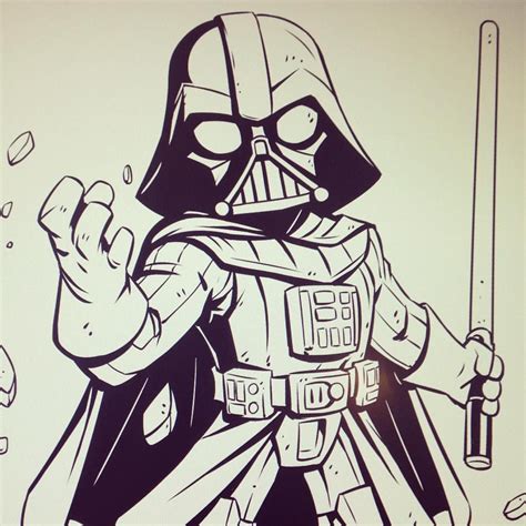 Star Wars Cartoon Drawing - Drawing Tips Guide
