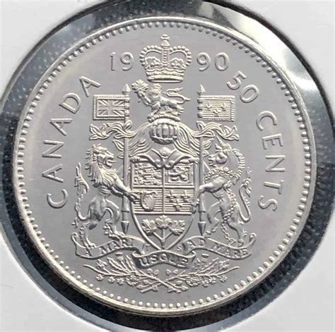 Canada - 1990 50-Cents - B.UNC L'Imperium Du Collectionneur