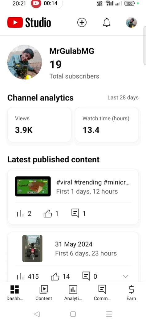 Image result for YouTube Studio Analytics