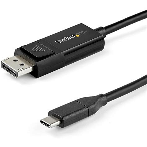 StarTech.com 6ft (2m) USB C to DisplayPort 1.4 Cable 8K 60Hz/4K ...