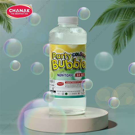 Chanak Bubble Liquid Solution Bottle - 750 ml — Toycra