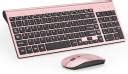 Topmate KM9000 Ultra Slim Keyboard and Mouse Set for Laptop Wireless ...