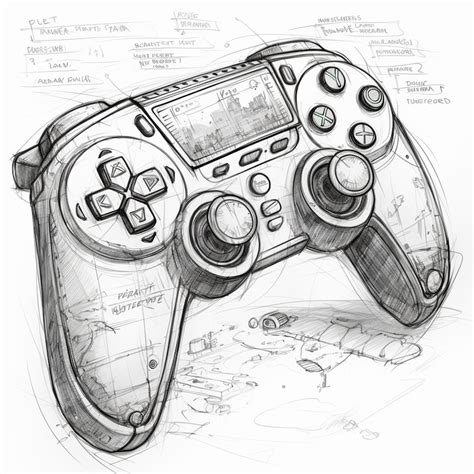 Image result for Gaming Controller Drawing