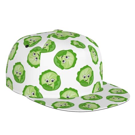 Baseball Cap - bright cabbage cute eyes funny Hats for Men/Women Low ...