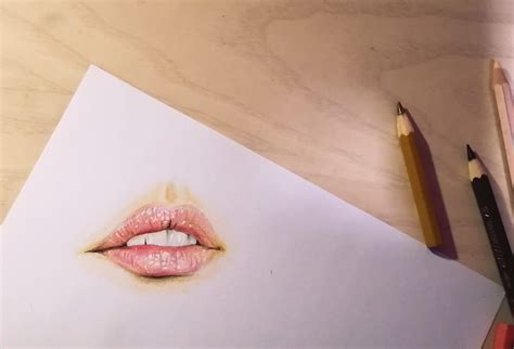 Image result for Realistic Lips Drawing