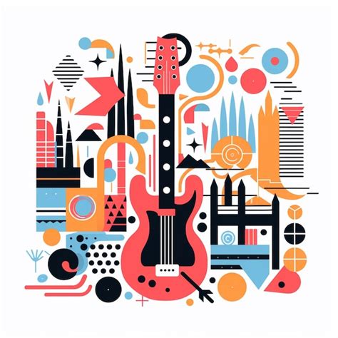 Abstract geometric design memphis background vector illustration ...