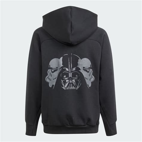 Kids Clothing - adidas x Star Wars Z.N.E. Full-Zip Hoodie - Black ...
