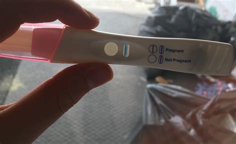 Negative And Positive Pregnancy Test