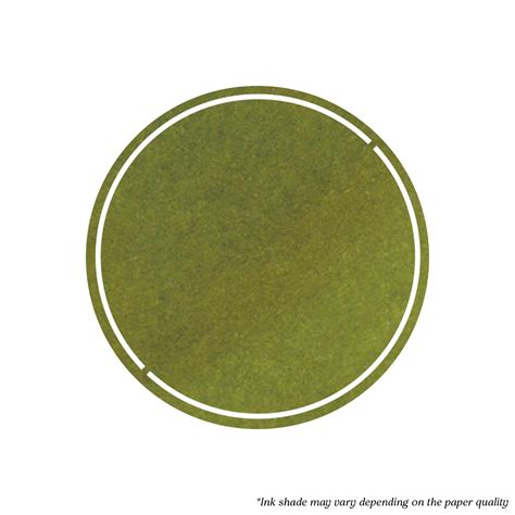 Taccia Sunao-Iro Uguisu Ink Bottle, Olive Green - 40ml – Makoba