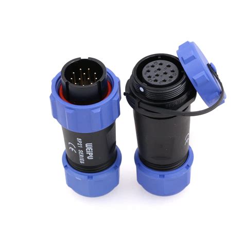 Eonvicweipu Sp21 2 12 Pin Male Waterproof Connector Plug Female ...