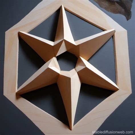 Geometric Shape with Five Sides | Stable Diffusion Online