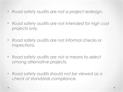 07 road safety audit | PPT