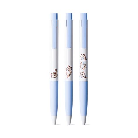 Kaco K7 Cat Black Ink 0.5mm Gel Pen - SCOOBOO - Kaco