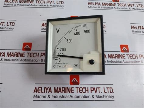 Automatic Electric 0-500V Analog Voltmeter 110V – Aeliya Marine Tech