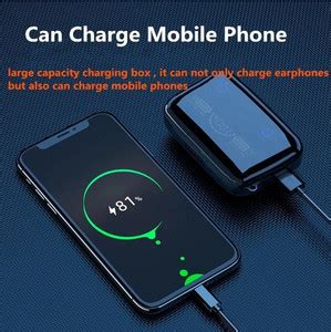 WeRock TWS M19 BLUETOOTH WIRELESS EARDBUD STEREO SOUND WITH POWER BANK ...