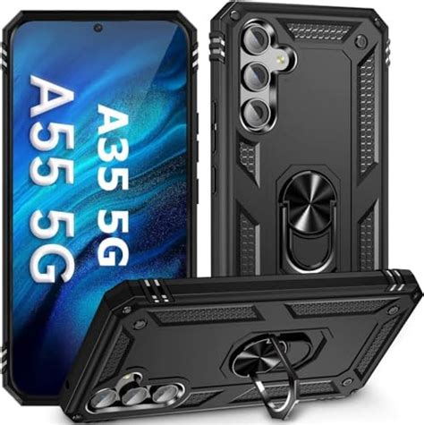 REALCASE Samsung A35 5G Back Cover Case | Heavy Duty PC Hybrid Shock ...