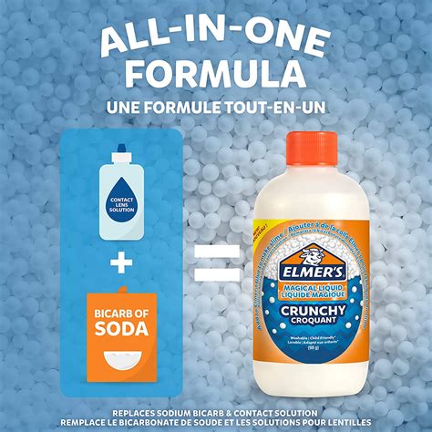 Buy Elmer’s Crunchy Slime Activator | Magical Liquid Glue Slime ...