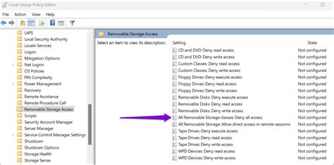 Image result for Local Computer Policy Disable USB