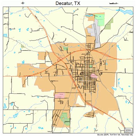 Image result for Decatur Texas Map
