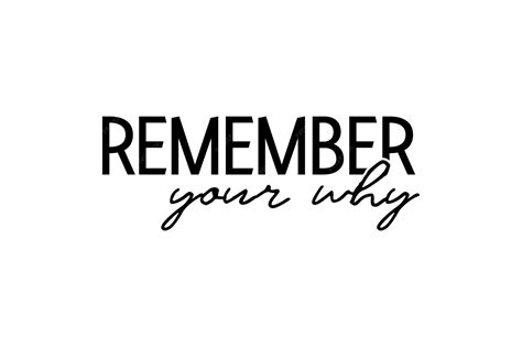 Premium Vector | Remember your why