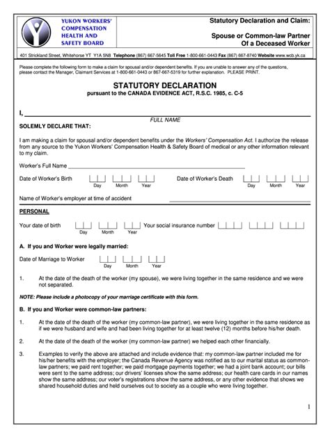 Fillable Online DECLARATION OF WIDOW/WIDOWER Fax Email Print - pdfFiller