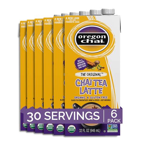 Amazon.com : Oregon Chai Original Chai Concentrate, 32 Fluid Ounce ...
