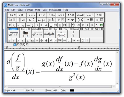 MathType 6.9 Full Integration Office 2013 [Software mathematical formula editor] - Global ...