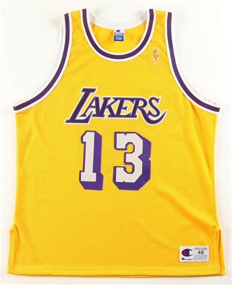 Wilt Chamberlain Signed Lakers Champion Authentic Jersey (JSA ...