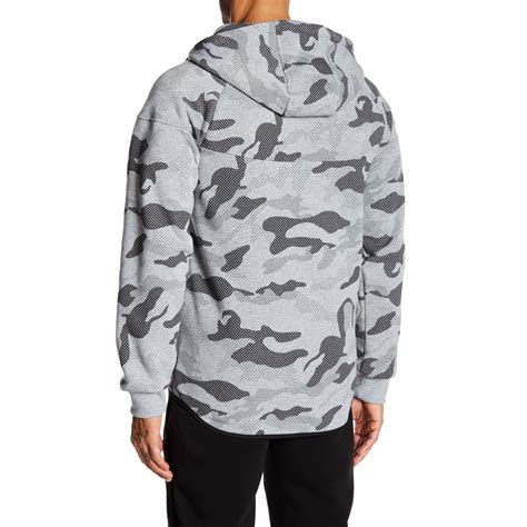 Fleece Camo Jacket // Gray (S) - Tailored Recreation - Touch of Modern