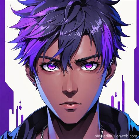 Young Man with Unique Physical Characteristics | Stable Diffusion Online