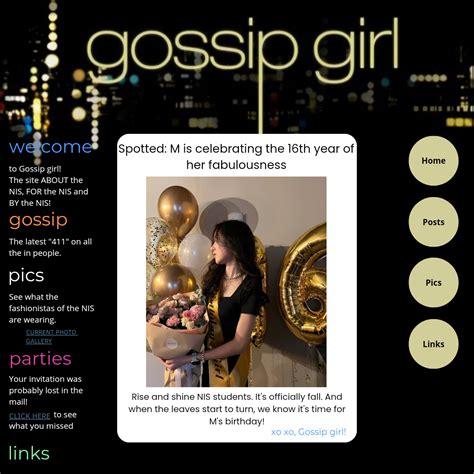 ig: @mmalikay | Gossip girl, Födelsedag