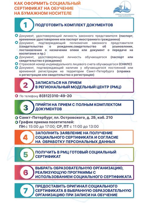 Социальный сертификат — РОЦ ДО Колпинского района СПб