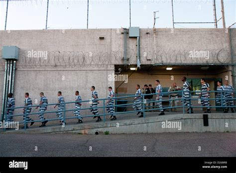 The chain gang at Maricopa County Jail in Phoenix Arizona Stock Photo ...