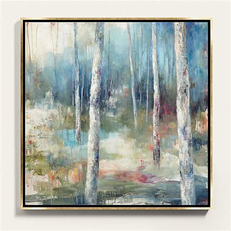 Wandering Woods Framed Canvas Wall Art
