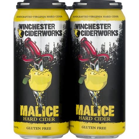 Winchester Ciderworks Hard Cider, Malice, Multipack (12 fl oz) Delivery ...