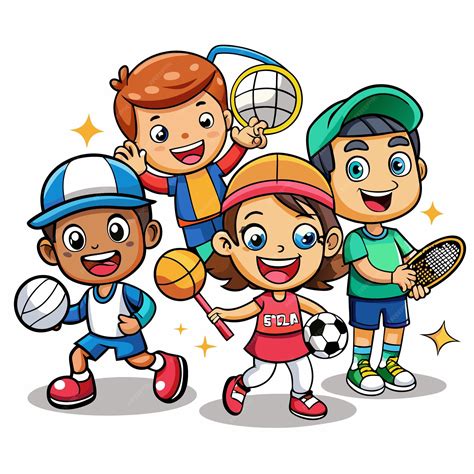 Playing Sports Cartoon 的图像结果