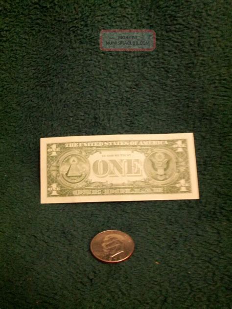 1957a Blue Seal U. S. A. One Dollar Bill
