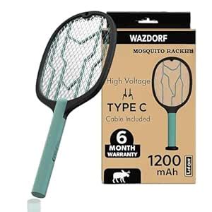 2-in-1 Rechargeable Mosquito Killer Bat | Electric Fly Swatter with UV ...
