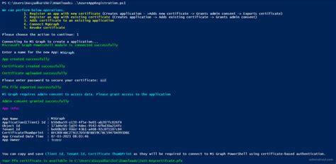 Image result for Autheticate to Microsoft Graph PowerShell