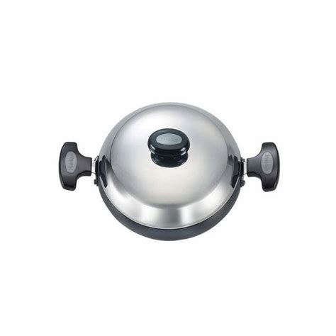 Buy Prestige Hard Anodised Plus Gas and Induction Compatible Kadai with ...