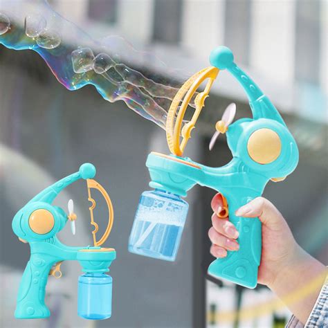 Oioii Bubble Gun Machine for 4-8: Automatic Bubble Guns with Rich ...