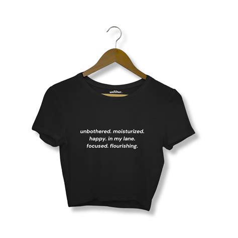 Unbothered Crop top – Unfilter