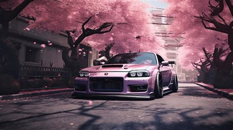 Carros esportivos japoneses, corridas de rua. | imagem Premium gerada ...