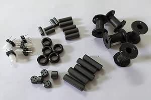 Pack of 35 Pcs Mixed Ferrite Core with Bobbin - Versatile Solution for ...