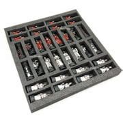 Buy Medieval Times Crusades Red & White Maltese Chess Set Black Faux ...