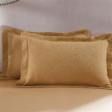 Buy MASPAR Classical Ornate Set of 2 Embroidered Pillow Shams - 75x50cm ...